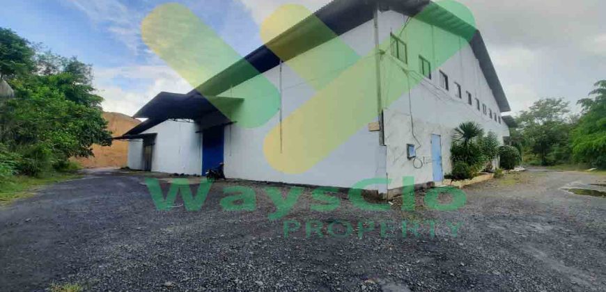 DISEWAKAN GUDANG LUAS YANG SANGAT STRATEGIS DAERAH MANADO, HARGA SANGAT MURAH