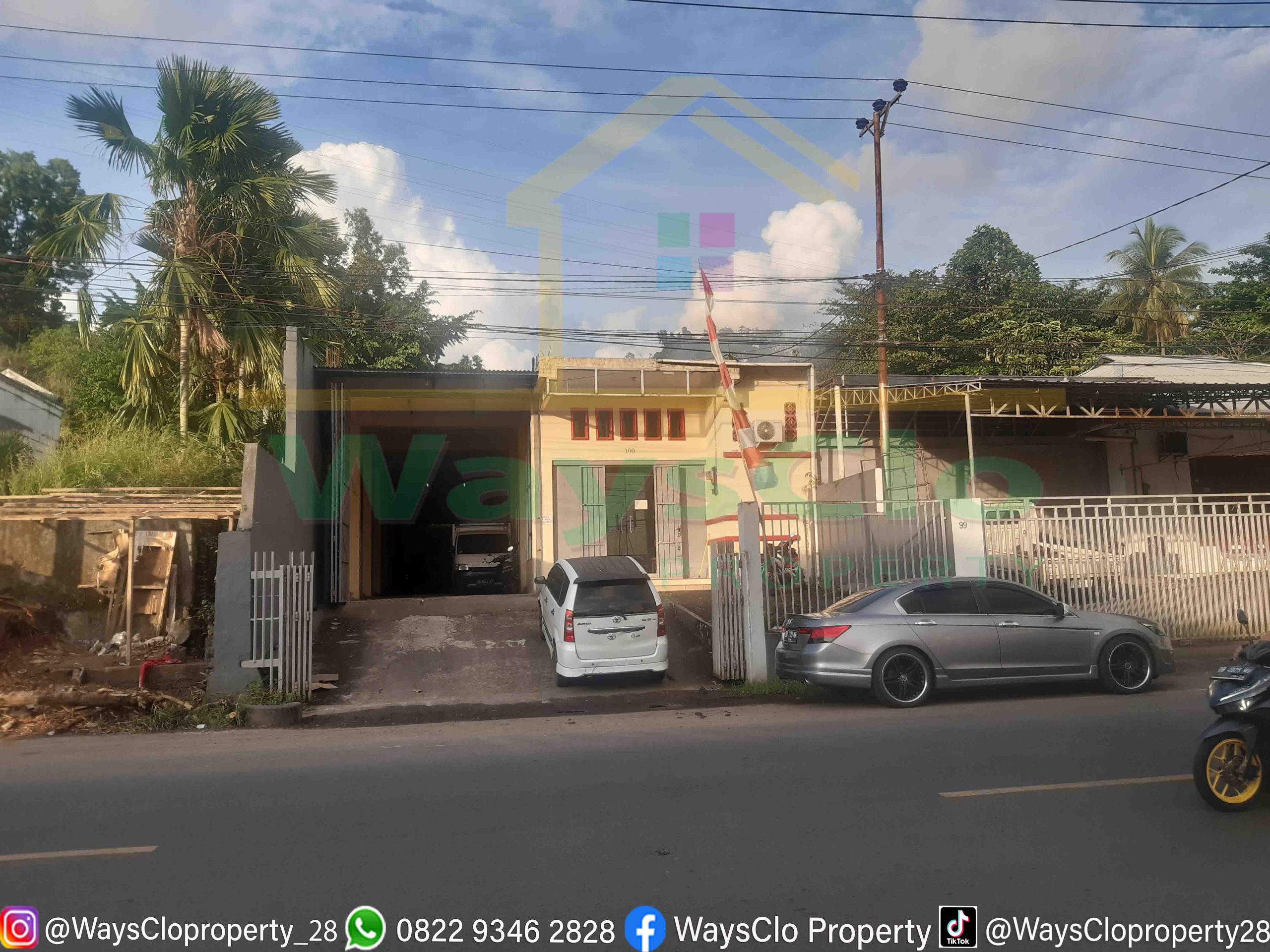 DISEWAKAN GUDANG LUAS YANG STRATEGIS DAERAH PAAL DUA, HARGA SANGAT MURAH
