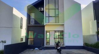 DISEWAKAN RUMAH CANTIK MASIH BARU DI SAWANGAN PERMAI, HARGA PALING MURAH