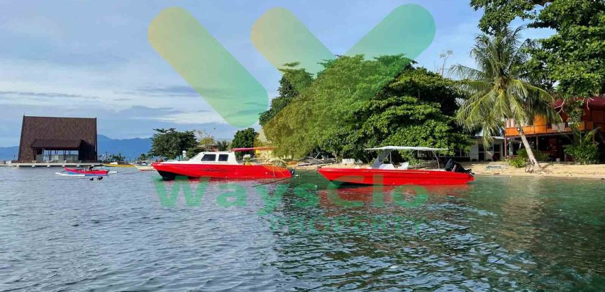DIJUAL CEPAT RESORT CANTIK DAERAH BUNAKEN, HARGA SANGAT MURAH
