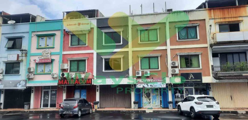 DISEWAKAN RUKO STRATEGIS DAERAH MALL MEGAMAS MANADO, HARGA SANGAT MURAH