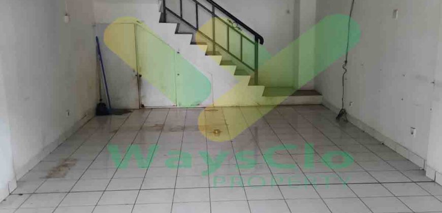 DISEWAKAN RUKO STRATEGIS DAERAH MALL MEGAMAS MANADO, HARGA SANGAT MURAH
