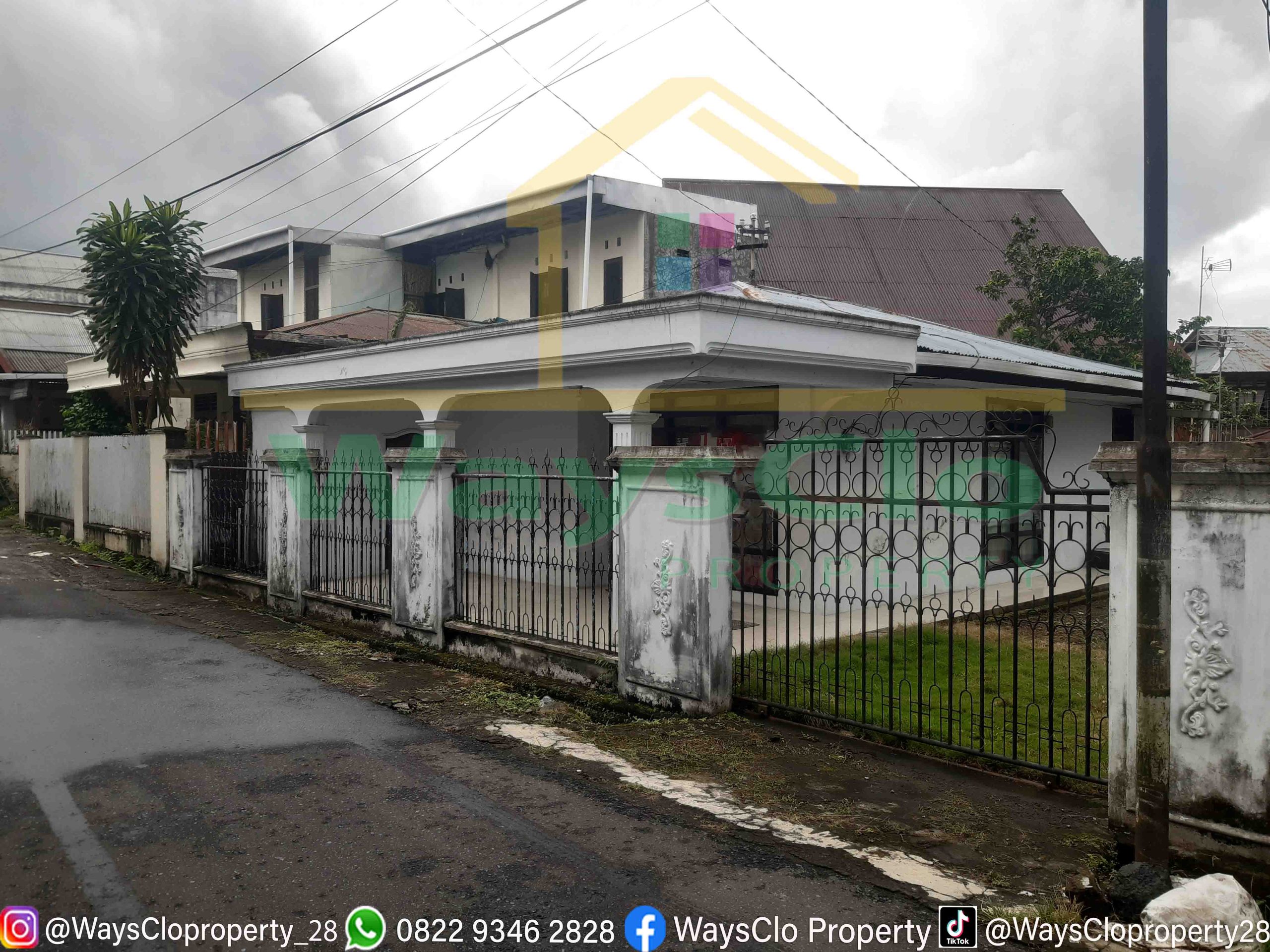 DISEWAKAN RUMAH MENARIK DAERAH KAMPUS UNSRAT, HARGA SANGAT MURAH