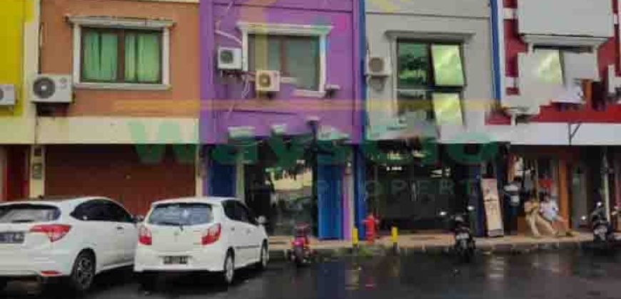 DISEWAKAN RUKO STRATEGIS DAERAH KAWASAN MEGAMAS, HARGA SANGAT MURAH