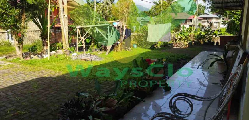 DIJUAL CEPAT RUMAH MENARIK DENGAN TANAH LUAS DI TOMOHON, HARGA SANGAT MURAH