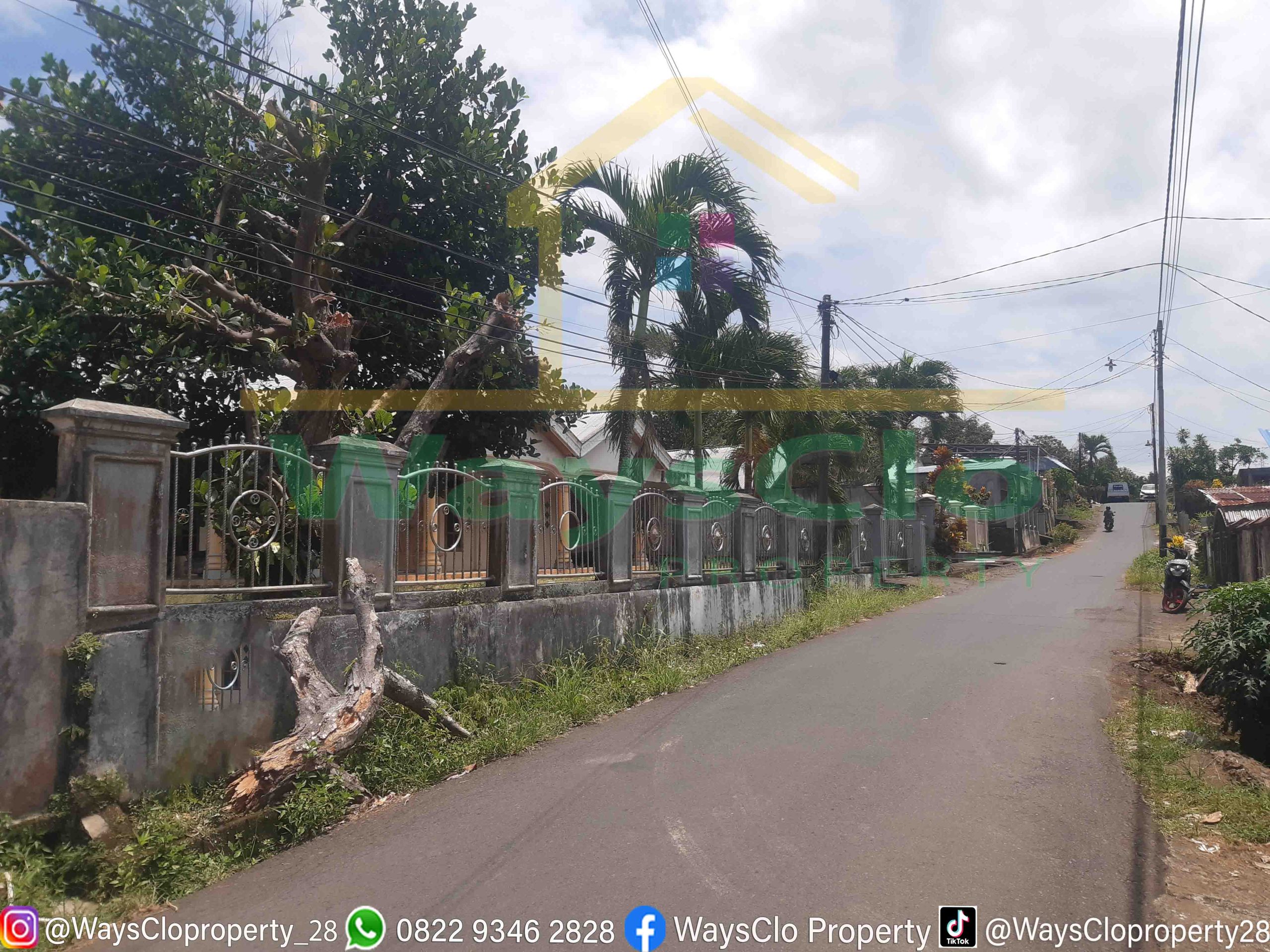 DIJUAL CEPAT TANAH CANTIK PLUS DUA RUMAH DI DALAMNYA DI SEA, HARGA SANGAT MURAH