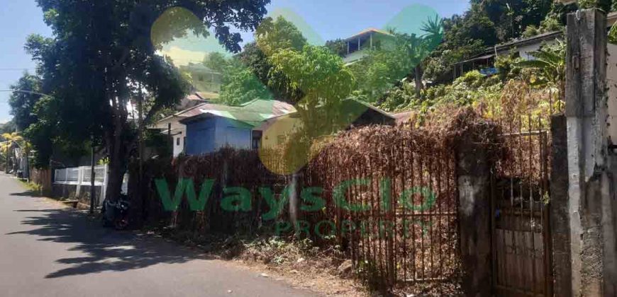 DISEWAKAN TANAH MENARIK DAN STRATEGIS DAERAH KAMPUS UNSRAT, HARGA SANGAT MURAH
