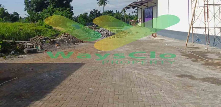 DISEWAKAN GUDANG BARU STRATEGIS DAN MENARIK DAERAH KALAWAT, HARGA SANGAT MURAH