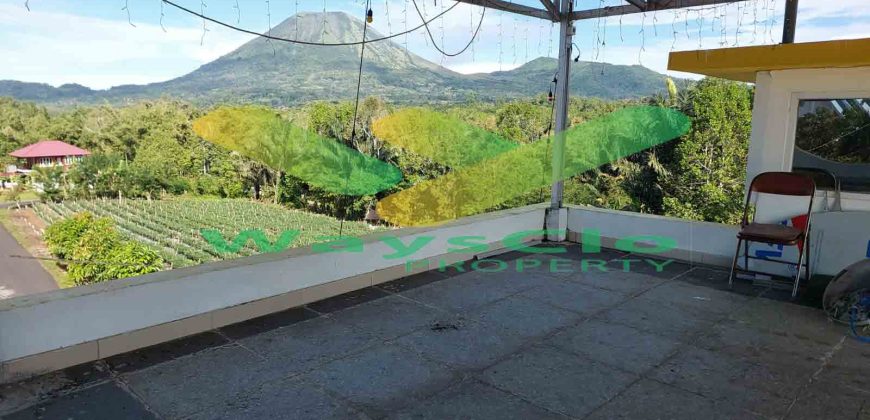 DIJUAL CEPAT RUMAH CANTIK DAN MENARIK DAERAH TOMOHON, HARGA SANGAT MURAH