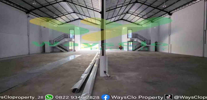 DISEWAKAN GUDANG BARU CANTIK DAN MENARIK, HARGA SANGAT MURAH