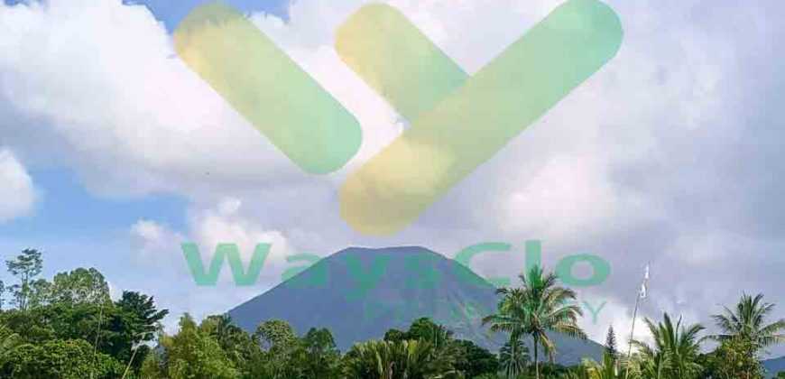 DI JUAL CEPAT TANAH CANTIK DAN MENARIK DAERAH TOMOHON, HARGA SANGAT MURAH
