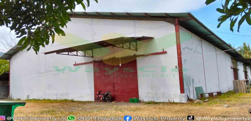 DIJUAL CEPAT TANAH MENARIK PLUS GUDANG DAERAH BITUNG, HARGA SANGAT MURAH